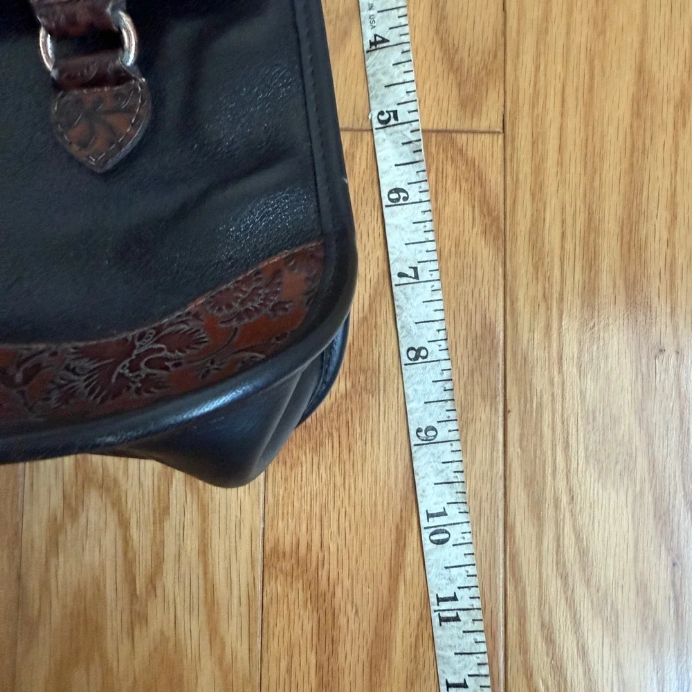 Brighton Brighton Marsella Fiori Floral Embossed Flap Crossbody Bag Heart‎ Charm